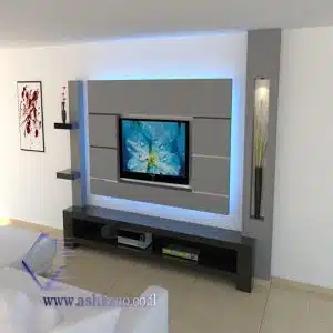 מזנון גבס מעוצב לסלון