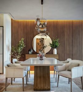 חיפוי קיר דמוי עץ